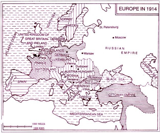 Europe in 1914