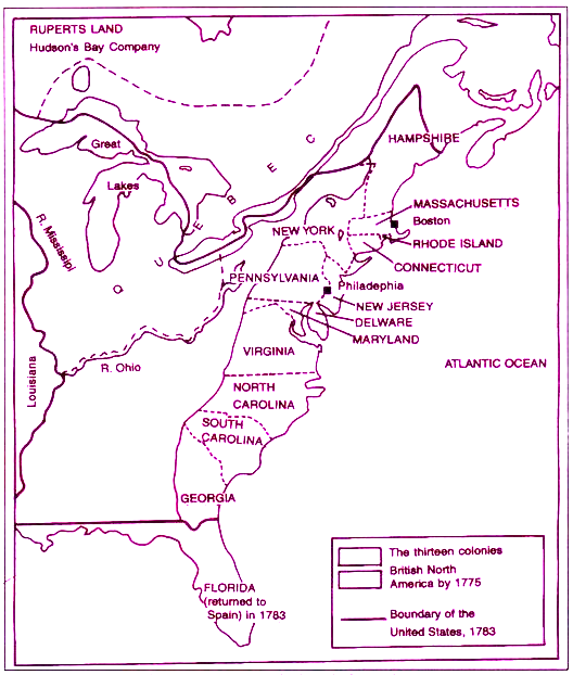 Colonies in America before Independence