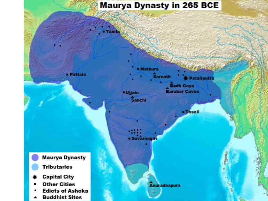 Mauryan Empire by Ben C | ShowMe